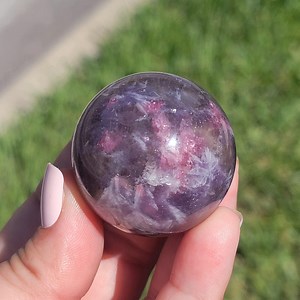 Crystals Unicorn Stone Sphere Crystal Kristalle Gift for Her - Etsy