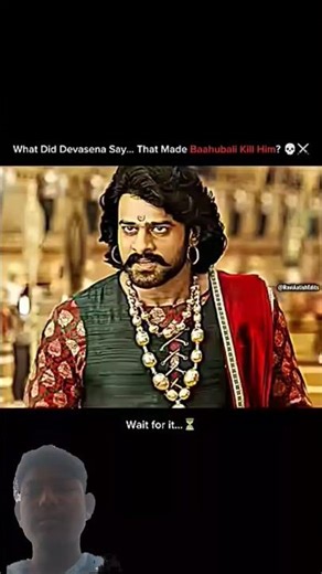 What Did Devasena Say… That Made Baahubali Kill Him? 💀⚔️#viral #shorts #video #film