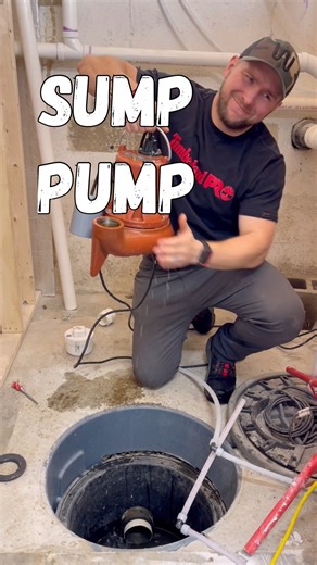Proper Sump Pump Install! #remodel #construction #homerenovation #realestate #design #entrepreneur #interiordesign #tools #diy #plumbing | Misha Panchishak