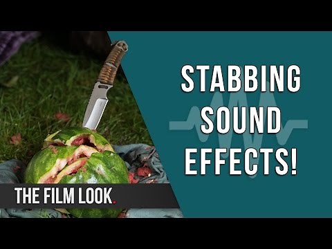 How to Record Stabbing Sound Effects!