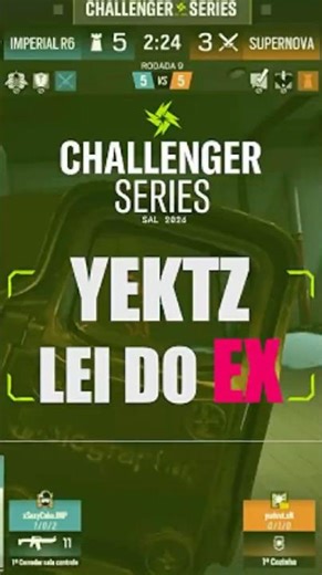 YEKTZ WAS HUNGRY AT THE R6 CHALLENGER SERIES, 4K FROM THE BEAST! 🥵 #rainbow6siege #r6siege #games...