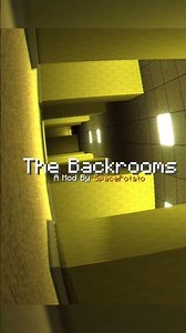 Backrooms mod #minecraft #minecraftmods