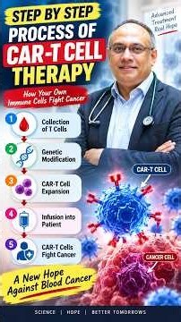 CAR-T Cell Therapy: Process & Steps Explained | How CAR-T Cells Fight Cancer | Dr. Rahul Bhargava