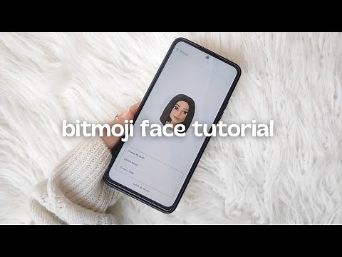 Bitmoji face tutorial | How I make my bitmoji face (step by step)