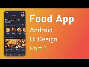food delivery app - how to make food ordering app? android studio tutorial no3