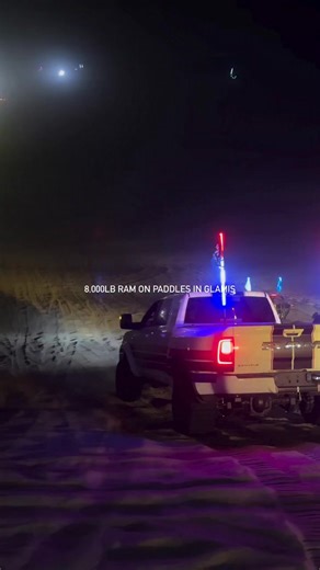 8,000lb Ram on paddles 🙌🏼 Crazy how well this thing handled Glamis! | Heavy D