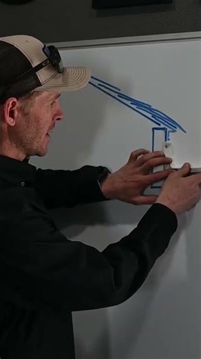 Water Leaking Behind Vinyl Gutter #diyfix