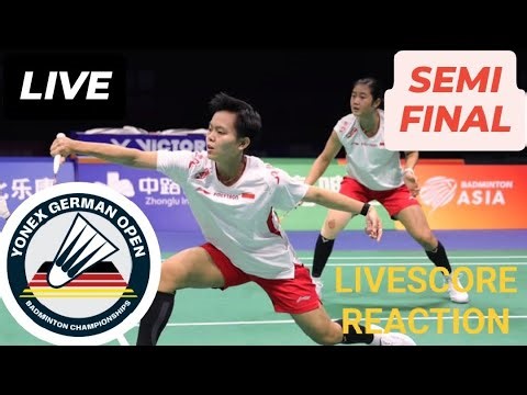 🔴LIVE NOBAR SEMIFINAL BWF GERMAN OPEN 2026, TERRY/GLORIA VS MADS/BUSCH, TIWI/FADIA VS LI/WANG