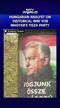 Hungarian Analyst On 'Historical Win' For Magyar's Tisza Party