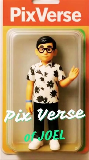 Boy Transforms into PixVerse Toy Inside Box! 😱✨ #PixVerseMagic #joandlia