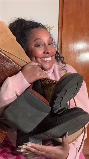 Genevive M. Giles | A lil boot haul. 👢🥾✨✨ 1. Dolce & Gabbana Buckle boot 2. Ugg New Heights platform boot 3. Loewe Sierra suede combat boot 4. Miista... | Instagram