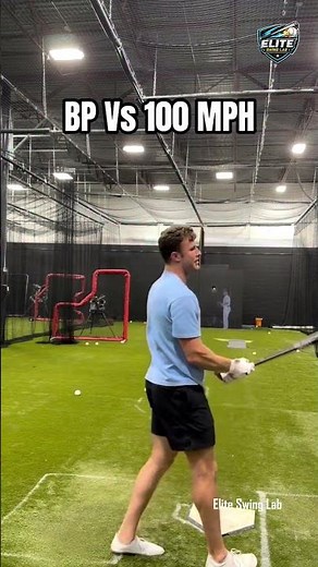 Could You Actually Hit A 100 MPH Fastball Here? 😳🔥 #shorts #baseball #mlb #hitting