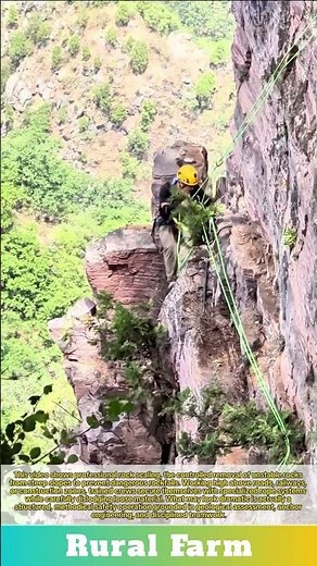 Brave Teams Who Stop Mountain Rockfalls: Safety The Art and Science of Professional Rock Scaling