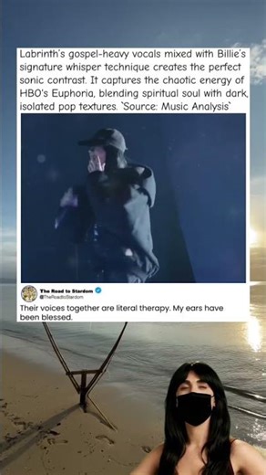 Labrinth x Billie Vocals are HEAVEN #Vocals #BillieEilishLive #Labrinth #Coachella #euphoriavibes