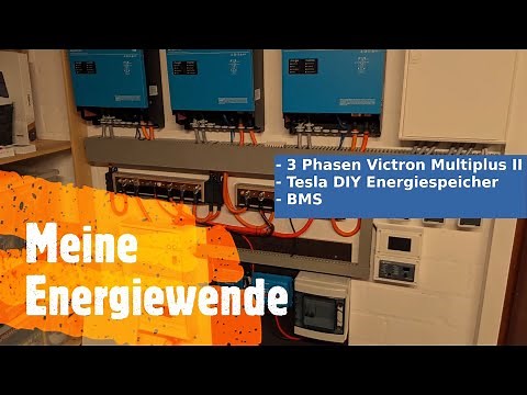 #Victron (Multiplus) 3 Phasen #Inselanlage mit 42 kWh #Tesla Akku - Die Übersicht