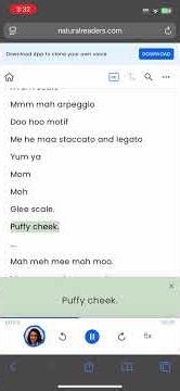 Singing exercises subliminal. I highly recommend listening to a playlist repeater after instead.