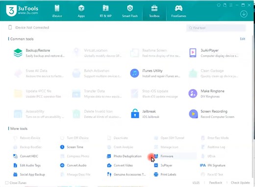 2.1K views | 3uTools Tips: You can still use these functions even if they don't connect on iPhone or iPad. #ios #iphone14 #applestore #ios17 #3utools #3UTOOLSTIPS | 3uTools | Facebook