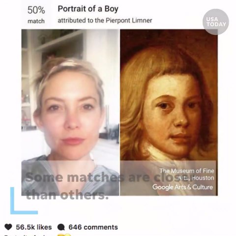 Google Arts app selfies are taking over Twitter