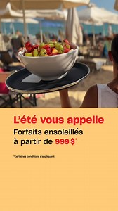 Avec des forfaits à partir de 999 $*, planifiez votre escapade au soleil au Mexique, dans les Caraïbes et plus.☀️ | Air Canada Vacations