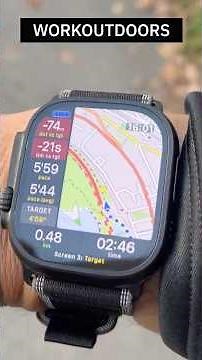 Workoutdoors lets you customize the Apple Watch's exercise screen like a real sports watch.