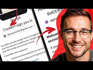How To Recover Gmail Account Without 📲 Number Or Password 😱 2026 | Google Account Recovery
