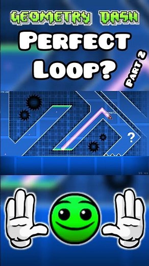 This Geometry Dash Loop Is Insane!! #geometrydash #shorts // Part 2