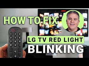 How to Fix LG TV Red Light Blinking Issue: QUICK Guide!