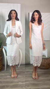 What’s more versatile than our White Linen Blazer? From day to night, this essential piece is the spring staple your wardrobe needs now. Shop the Linen Blazer in White and Putty Melange exclusively at elietahari.com and Elie Tahari Collection Stores. https://bit.ly/3A75cte _____________________________ #elietahari #daytonightoutfit #blazerstyle #styleinspiration #stylish #fashion #newyorkfashion #springfashion #summerfashion #fashionista | Elie Tahari