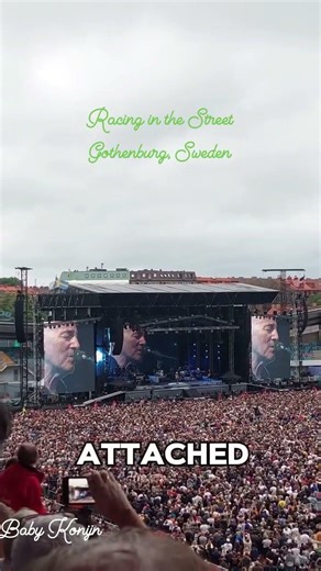 Racing in the Street ❤!!Gothenburg, Sweden 26 june 2023!!Bruce Springsteen, Live Concert