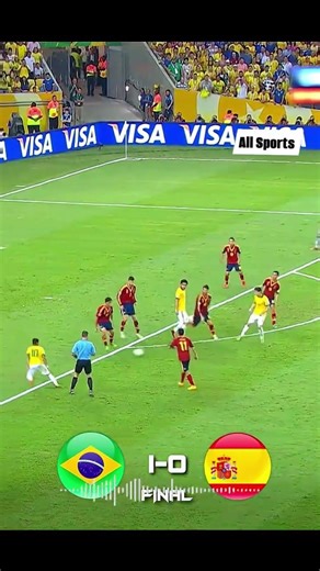 Brazil vs spain 2013 #football