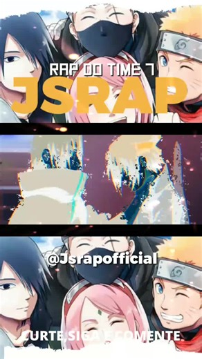 Rap do Time 7 (Naruto) - NÓS SOMOS O TIME MAIS FORTE | JSRAP #jsrap #tiktok #fy #flow #rap #time7naruto #foryou