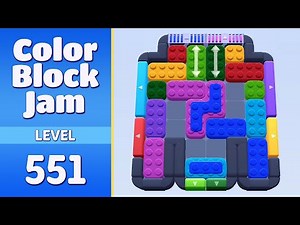 Color Block Jam Level 551 | Every Puzzle Solved! 🎯