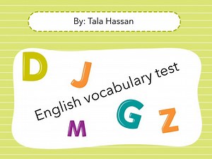 English Test
