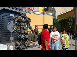 Megatron Comedy Show / Universal Studios Hollywood [4K]