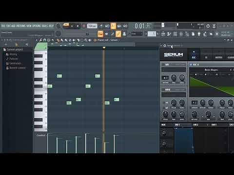 How To Make Serum Velocity Sensitive - In 60 Seconds (FL Studio 20)