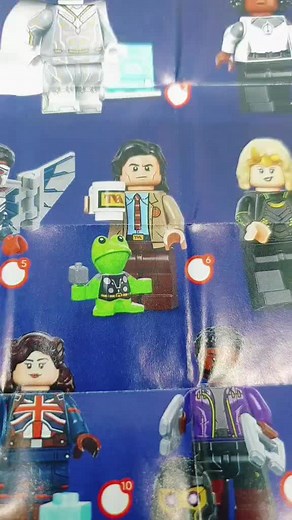 Lego Marvel CMF Collectible Minifigures Showcase