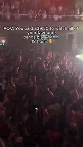 Only £39.50 to see all of your favourite bands over two days, who can complain?😮‍💨 Our Tier 2 tickets are 99% SOLD OUT - once they’re gone, they’re gone and our price will increase. Grab yours now💪 🔗 https://soundcity.seetickets.com/event/liverpool-sound-city/various-liverpool-venues/3016842 | Liverpool Sound City