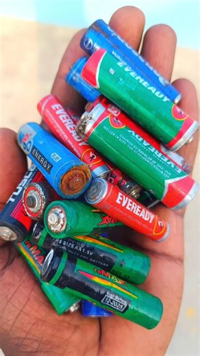 Old 1.5v battery best reuse idea #reuse #diy #battery