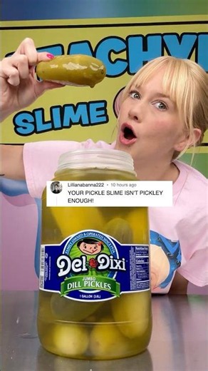 Making the MOST Pickle Slime Ever