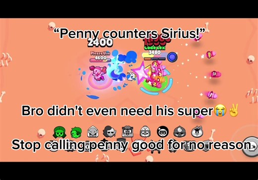 Countering Sirius: Best Strategies with Penny in Brawl Stars