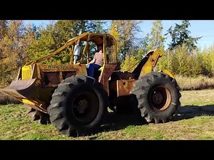 Clark 666 log skidder