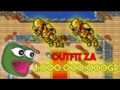 [PL] Tibia News | Nowy outfit za 1.000.000.000gp! (Golden Outfit)