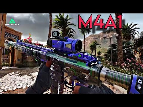 DELTA FORCE MOBILE M4A1 META GAMEPLAY