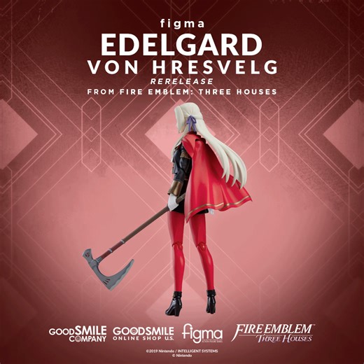 By command of the Adrestian Empire, Edelgard von Hresvelg joins the figma line once more, poised to lead with strength and crush all who stand against her ideals. Preorder her now at GOODSMILE ONLINE SHOP US! Shop: https://goodsmile.link/x1xuRT #FireEmblem #Goodsmile | Good Smile Company - USA