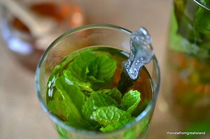 Sweet Moroccan Mint Tea (Hot or Iced)