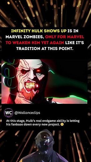 Infinity Hulk was Nerfed hard in Marvel Zombies