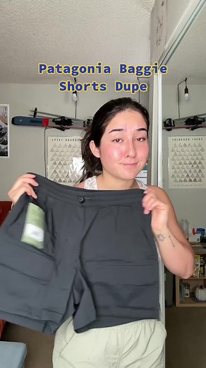 Patagonia Baggie Shorts Dupe!! REI Trailmade Shorts 🥵 @rei #dupe #outdoors #adventure #coloraod #outdoorgear #patagoniadupe