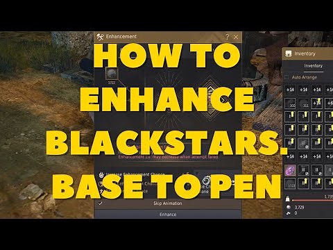 BLACK DESERT ONLINE: EXPERTS GUIDE TO BLACKSTAR ENHANCING.