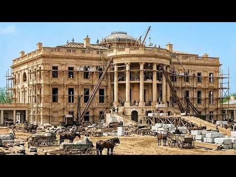 How the White House was Built🇺🇸: Burnt, Gutted, Reborn, Inside the 5 Lives of White House