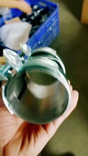 Stainless steel exhaust 3 inch and 4 7 inch pipe clamp